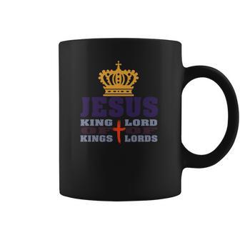 Jesus King Of Kings Lord Of Lords Back Only Coffee Mug | Favorety