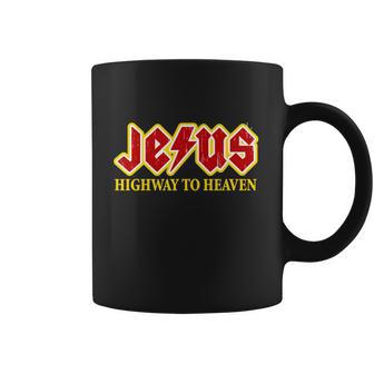 Jesus Rocks Highway To Heaven Coffee Mug | Favorety CA