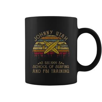 Johnny Utah Est 1991 School Of Surfing And Fbi Training Vintage Movie Coffee Mug | Favorety UK