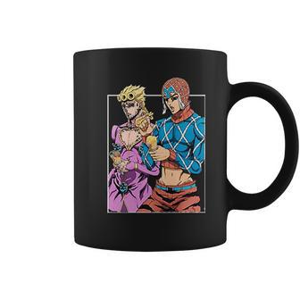 Jojos Bizarre Adventure Enjoying Ice Cream Coffee Mug | Favorety