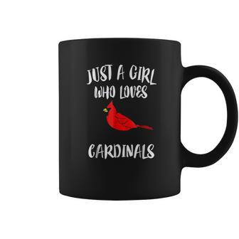 Just A Girl Who Loves Cardinals Coffee Mug | Favorety