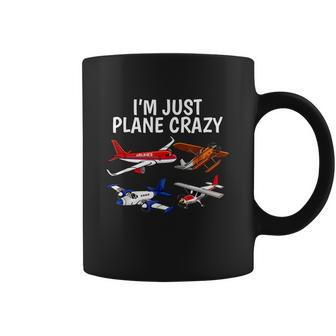 Im Just Plane Crazy Aviation Gifts For Aircraft Pilots Coffee Mug | Favorety AU