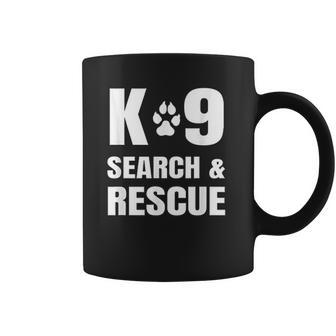 K-9 Search And Rescue K9 Sar Dog Paw Canine Handler Unit Coffee Mug | Favorety