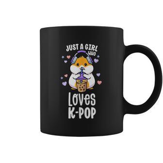 K Pop For Ns Girl Kawaii Kpop Hamster Bubble Tea Coffee Mug | Favorety UK