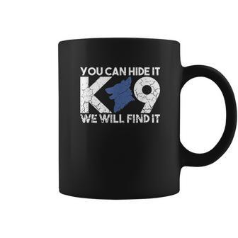 K9 Unit Thin Blue Line K9 Police Tribute Coffee Mug | Favorety UK