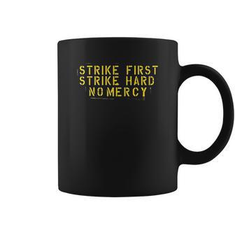 The Karate Kid Cobra Kai Slogan Stencil Coffee Mug | Favorety AU