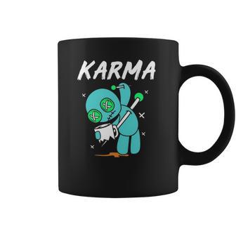 Karma Cute Anime Kawaii Pastel Goth Emo Punk Voodoo Doll Coffee Mug | Favorety DE