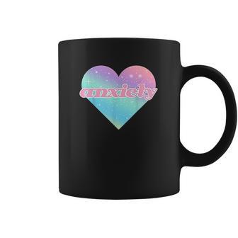 Kawaii Pastel Goth Anxiety Space Heart Space Gifts Coffee Mug | Favorety