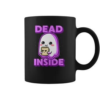 Kawaii Pastel Goth Dead Inside Coffee Lover Otaku Coffee Mug | Favorety CA