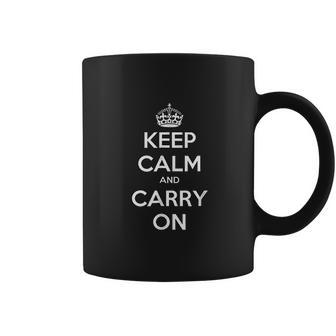 Keep Calm And Carry On British World War Ii Slogan Coffee Mug | Favorety DE