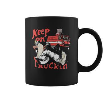 Keep On Truckin Vintage 1970 Coffee Mug | Favorety UK