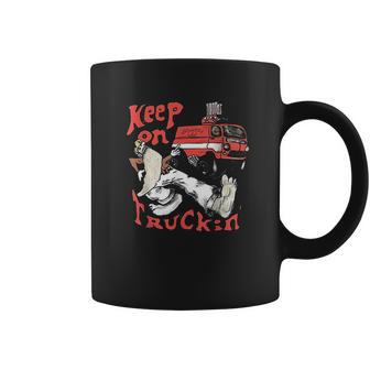 Keep On Truckin Vintage 1970S Coffee Mug | Favorety