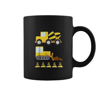 Kids Boys Construction Diggers And Trucks Coffee Mug | Favorety CA