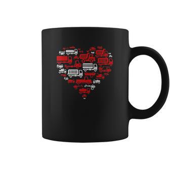 Kids Heart Of Trucks Youth Coffee Mug | Favorety AU