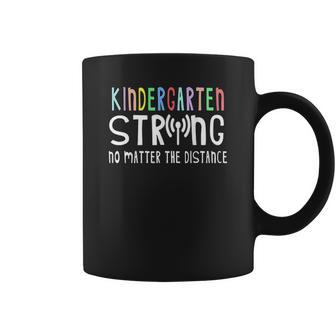 Kindergarten Strong No Matter The Distance Wifi School Gift Coffee Mug | Favorety DE