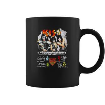 Kiss Band 47Th Anniversary Signatures Coffee Mug | Favorety