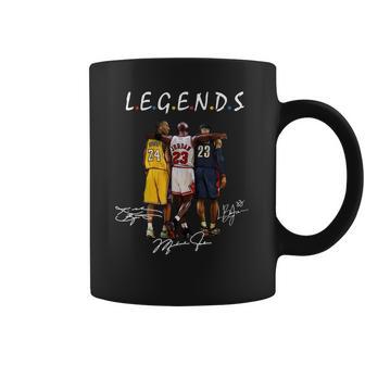 Kobe Bryant Michael Jordan And Lebron James Legends Friends Shirt Unisex Tee Coffee Mug | Favorety CA