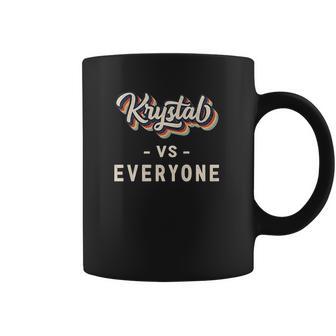 Krystal Vs Everyone Pullover Coffee Mug | Favorety DE