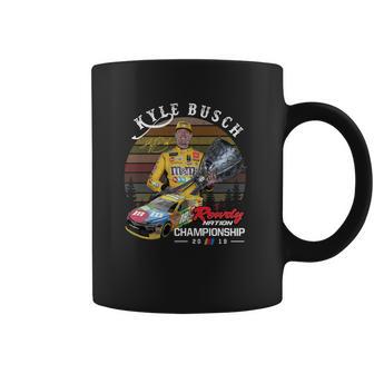 Kyle Busch Signature Rowdy Nation Championship 2019 Sunset Shirt Coffee Mug | Favorety CA