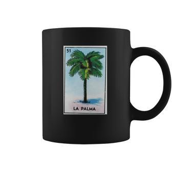 La Palma Palm Tree Loteria Party Shirt Coffee Mug | Favorety DE