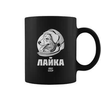 Laika 1957 Space Sputnik Mission Russian Dog Coffee Mug | Favorety UK