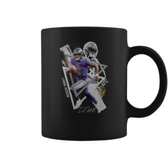 Lamar Jackson 8 Afc Signature Shirt Coffee Mug | Favorety AU