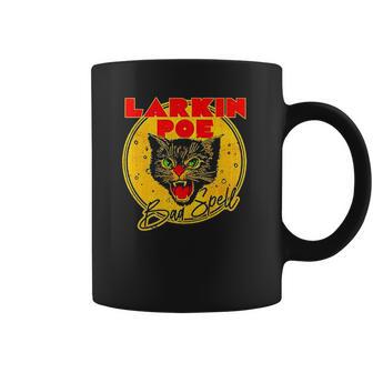 Larkin Poe Bad Spell Crazy Cat Face Coffee Mug | Favorety CA