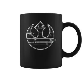 Last Jedi Rebel Resistance Ship Coffee Mug | Favorety UK