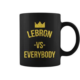 Lebron Vs Everybody La Bron Basketball Coffee Mug | Favorety DE