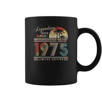 Legendary Since April 1975 Retro Vintage Limited Edition Coffee Mug | Favorety AU