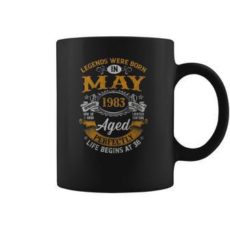 Legends Born In May 1983 38 Years Old 38Th Birthday Coffee Mug | Favorety