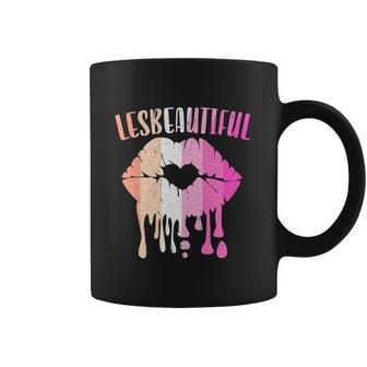 Lesbeatiful Lesbian Lgbtq Member Sexual Diversity Pride Funny Gift Graphic Design Printed Casual Daily Basic Coffee Mug | Favorety UK