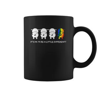 Lgbtcow Its Ok To Be A Little Different T Shirt Coffee Mug | Favorety CA