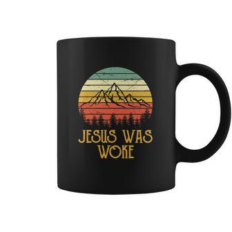 Liberal Democrat Jesus Was Woke Christian Coffee Mug | Favorety