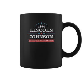 Lincoln Johnson Funny Presidential Campaign 1864 Coffee Mug | Favorety AU