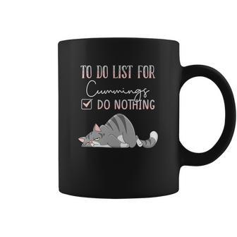 To Do List For Cummings Coffee Mug | Favorety AU