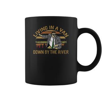 Living In A Van Down By The River Matt Foley Vintage Coffee Mug | Favorety AU