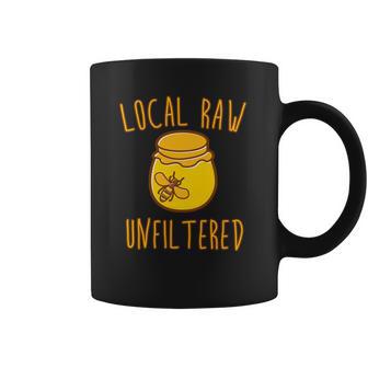 Local Raw Unfiltered Beekeeping Honey Bee Hive Coffee Mug | Favorety CA