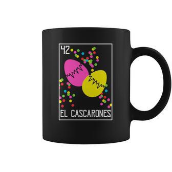 Loteria Easter Tee El Cascarones Confetti Eggs Mexican Coffee Mug | Favorety AU