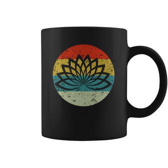 Lotus Flower Yoga Logo Coffee Mug | Favorety UK