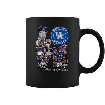 Love Kentucky Wildcats Players Signatures Coffee Mug | Favorety AU