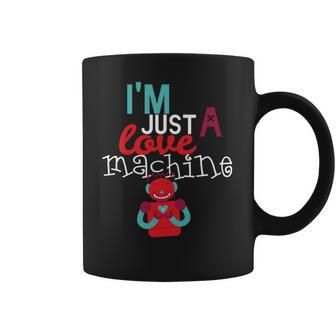 Love Machine Valentines Day Funny Robot Boys Gift Coffee Mug | Favorety DE