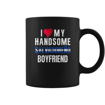 I Love My Salvadorian Boyfriend Camisa El Salvador Flag Coffee Mug | Favorety DE