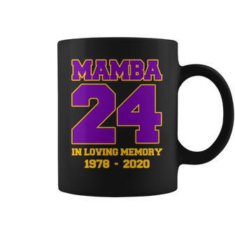 In Loving Memory Mamba 24 Tribute Graphic Design Printed Casual Daily Basic Coffee Mug | Favorety DE