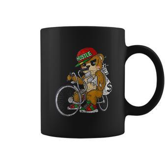 Lowrider Teddy Bear Hip Hop Lover Entrepreneur Gift Coffee Mug | Favorety UK