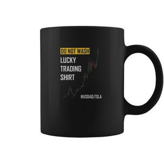 Lucky Trading Tesla Stock Do Not Wash Bull Market Coffee Mug | Favorety UK