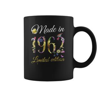 Made In 1962 Tee 60 Years Old Sunflowers Floral 60Th Birthday Coffee Mug | Favorety CA