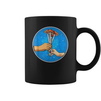 Magic Mushrooms Fungi Psychedelic Shrooms Hippie Coffee Mug | Favorety