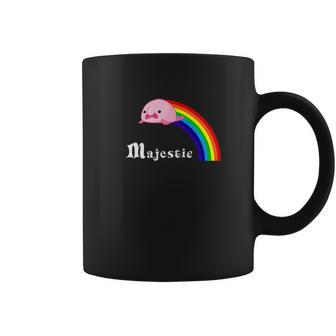 Majestic Blobfish Funny Blobfish Rainbow Tee Coffee Mug | Favorety DE