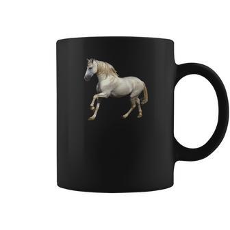 Majestic Wild Horse Stallion Photo Portrait Coffee Mug | Favorety CA